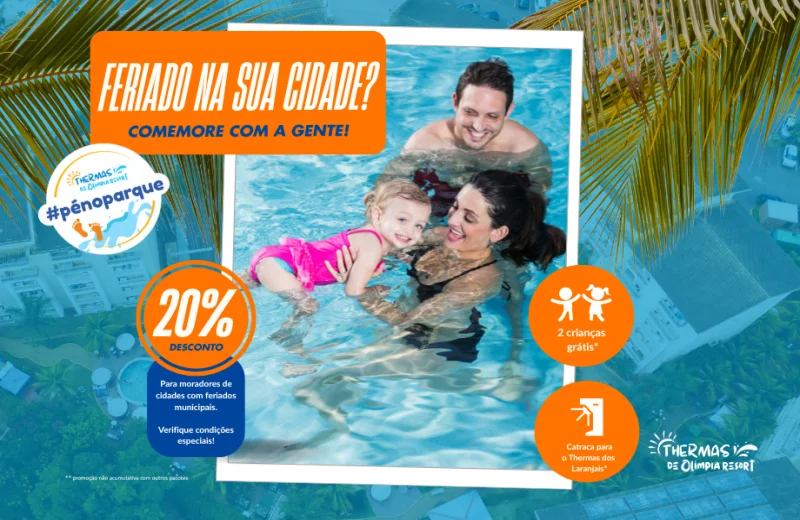 Feriado na sua cidade? Comemore aqui!